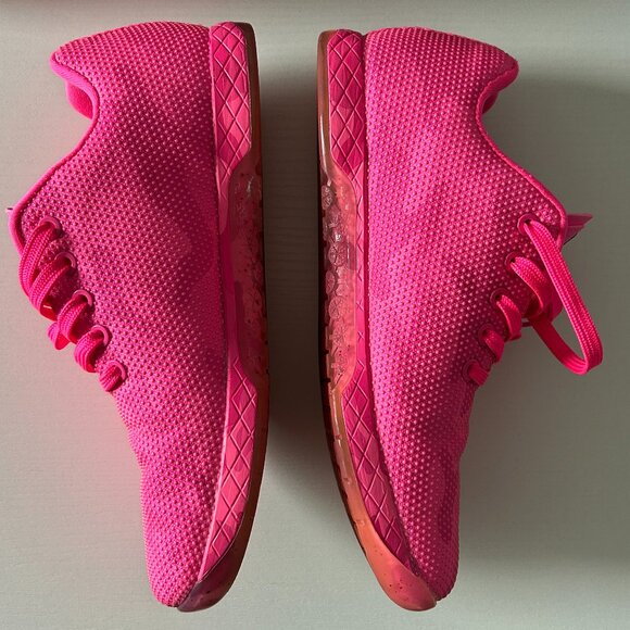 NOBULL Training Shoes Women 9.5, Men 8, Pink Camouflage Crosstrainer Workout - Picture 2 of 13